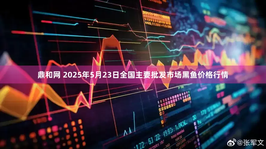 鼎和网 2025年5月23日全国主要批发市场黑鱼价格行情