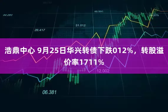 浩鼎中心 9月25日华兴转债下跌012%，转股溢价率1711%